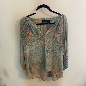 Cynthia Rowley "Watercolor" Blouse